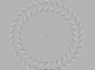 Moving rings with centered dot