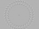 Moving rings with centered dot