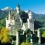 The Neuschwanstein castle