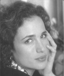 Andie MacDowell was born on Apr...